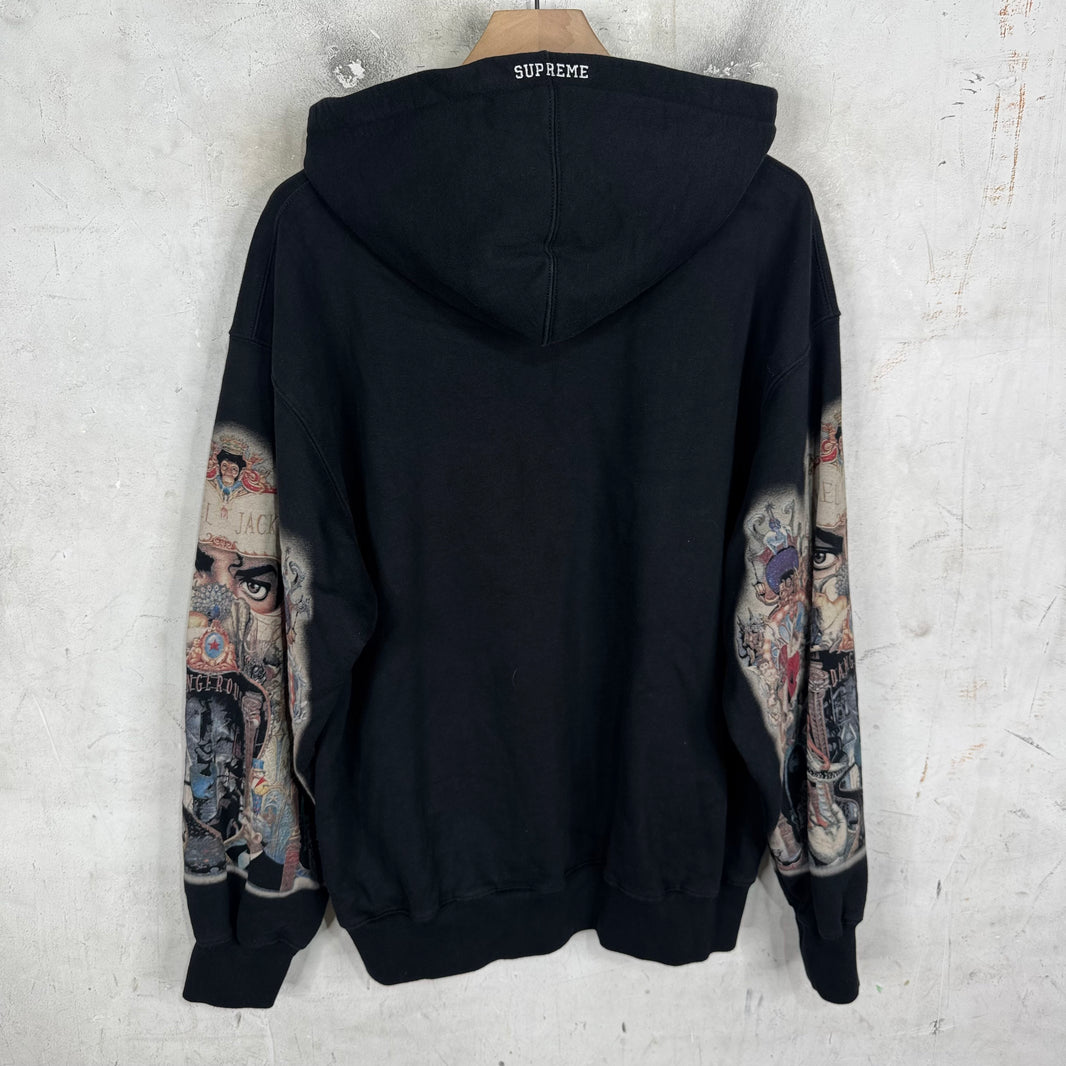 Supreme Michael Jackson Zip Up Hoodie