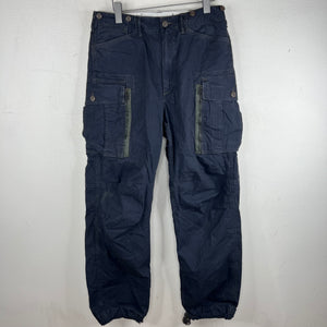 RRL Navy Cargo Fatigue Pants