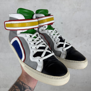 Pierre Hardy Multicolor Strapped Mid Sneakers