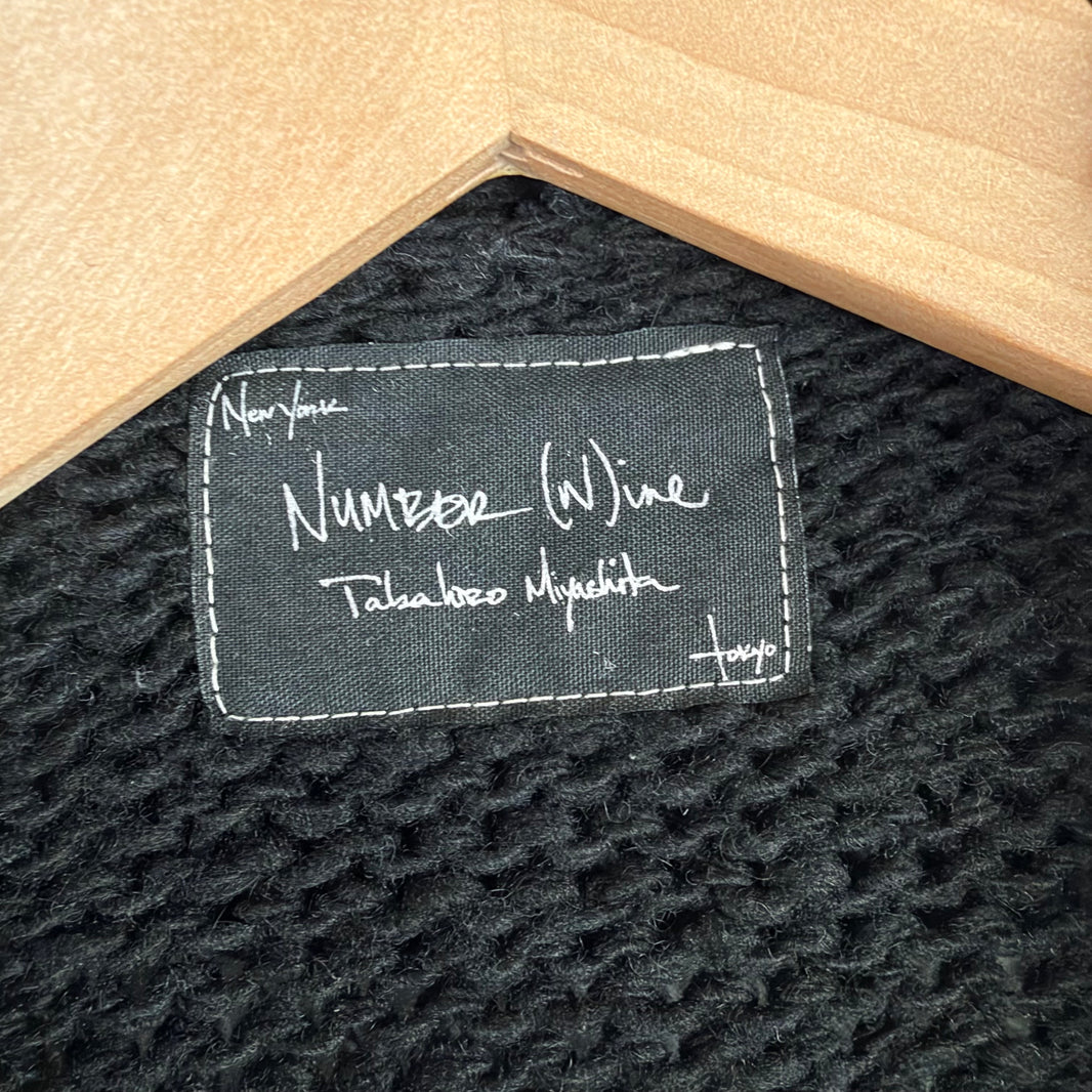 Number Nine Knit Rope Cardigan Sweater