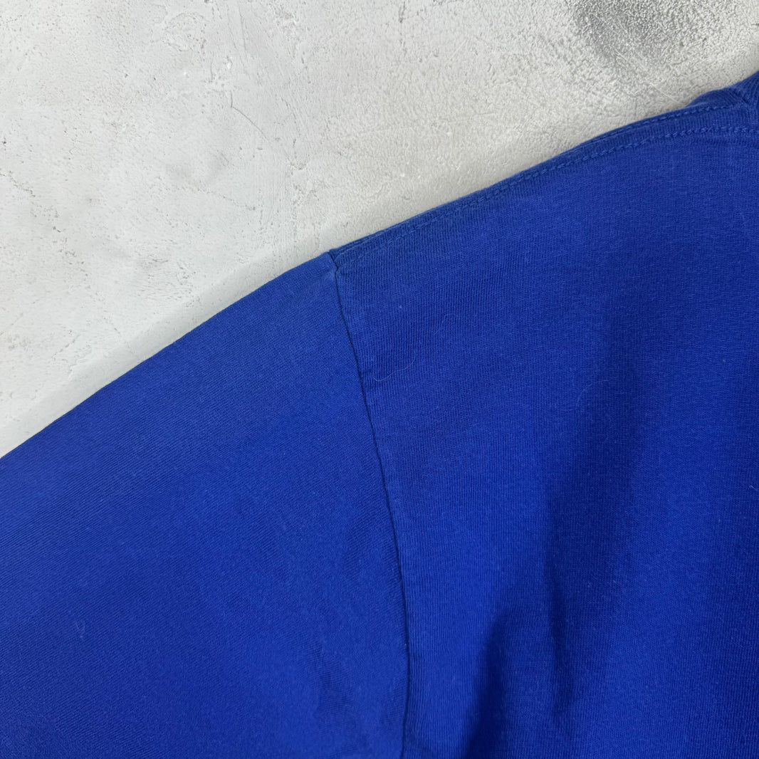 Supreme Blue Bling Box Logo T-Shirt