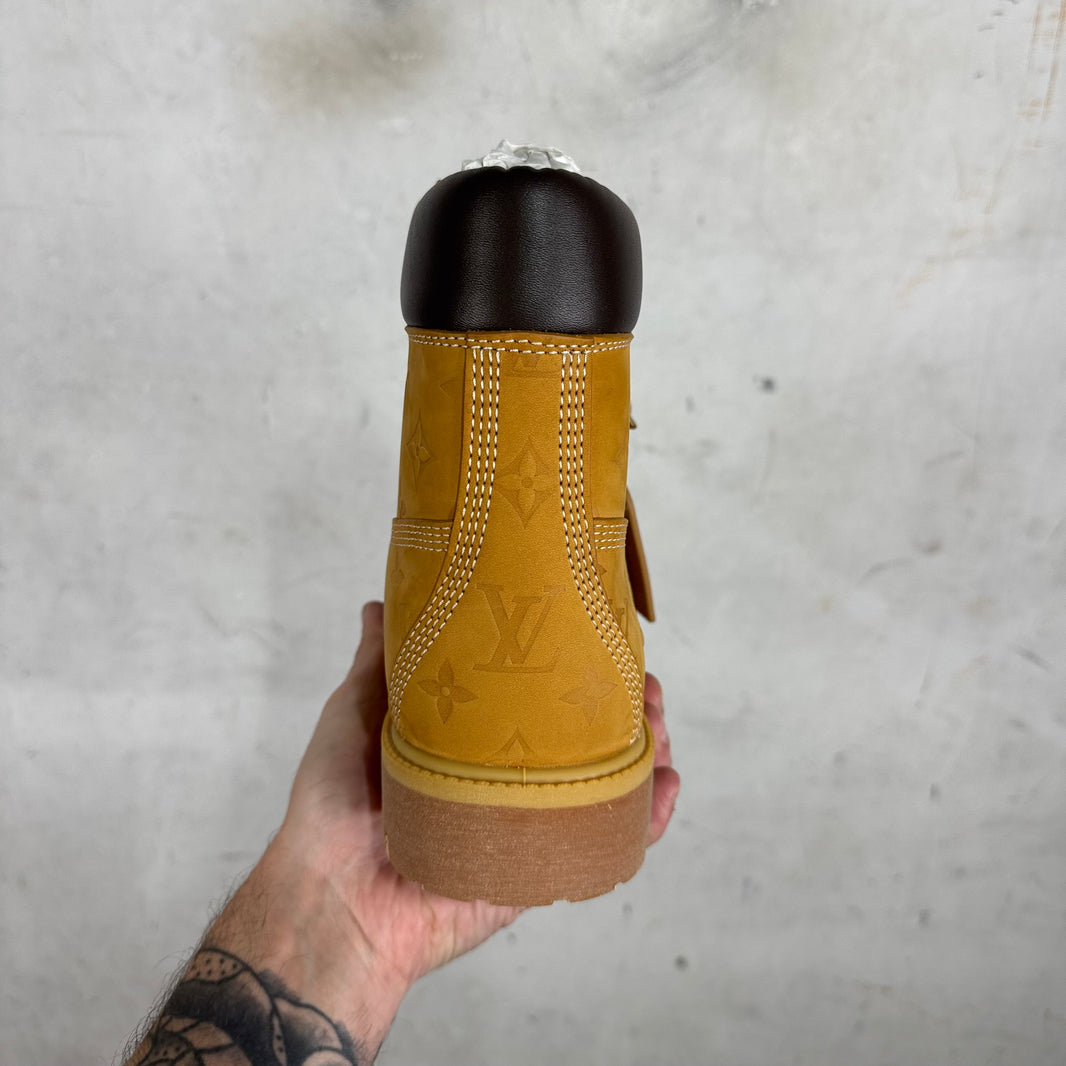 Louis Vuitton x TImberland Wheat 6in Boots DS