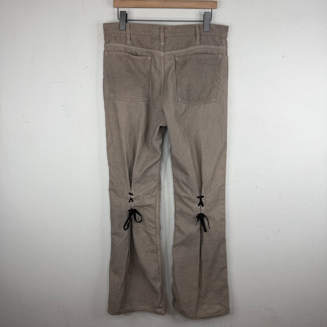 Kapital Laced Corduroy Flared Trousers