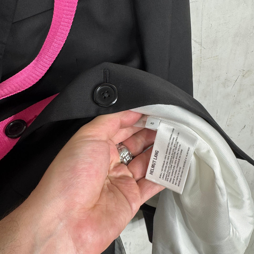 Helmut Lang Runway Belted Blazer