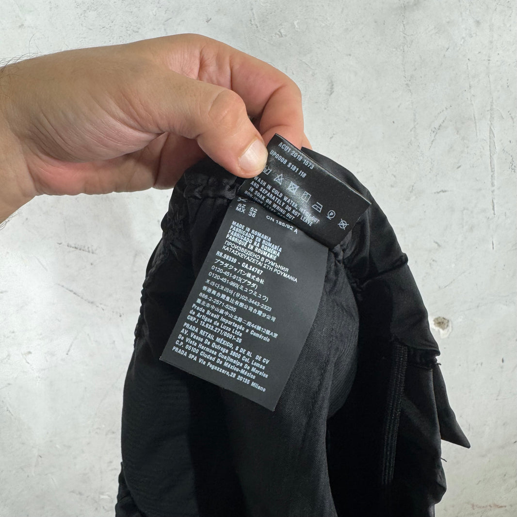 Prada 2018 Nylon Strapped Pants