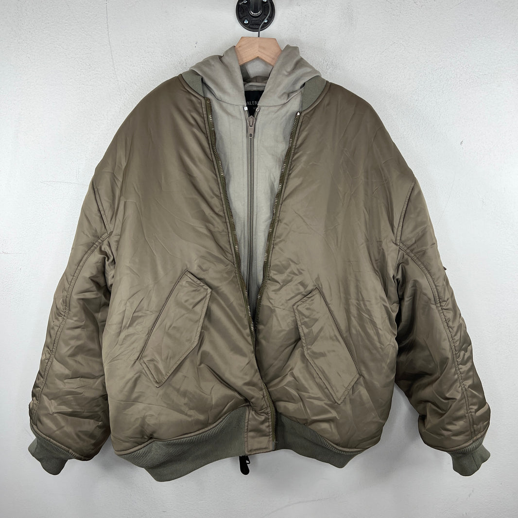 Balenciaga Double Layer Bomber Jacket