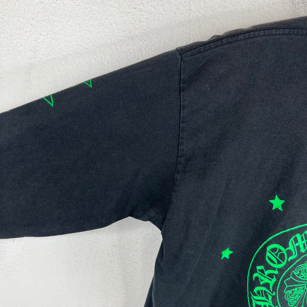 Chrome Hearts Vintage Green Star L/S T-Shirt