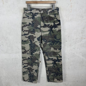 Stussy Camo Big Ol Needle Punch Jeans
