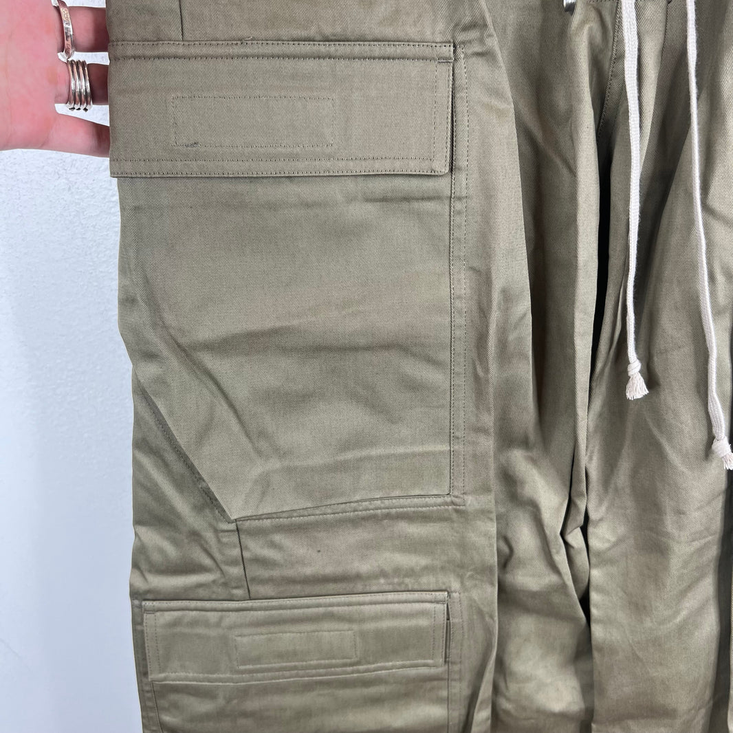 DRKSHDW Olive Double Bela Cargo Pants