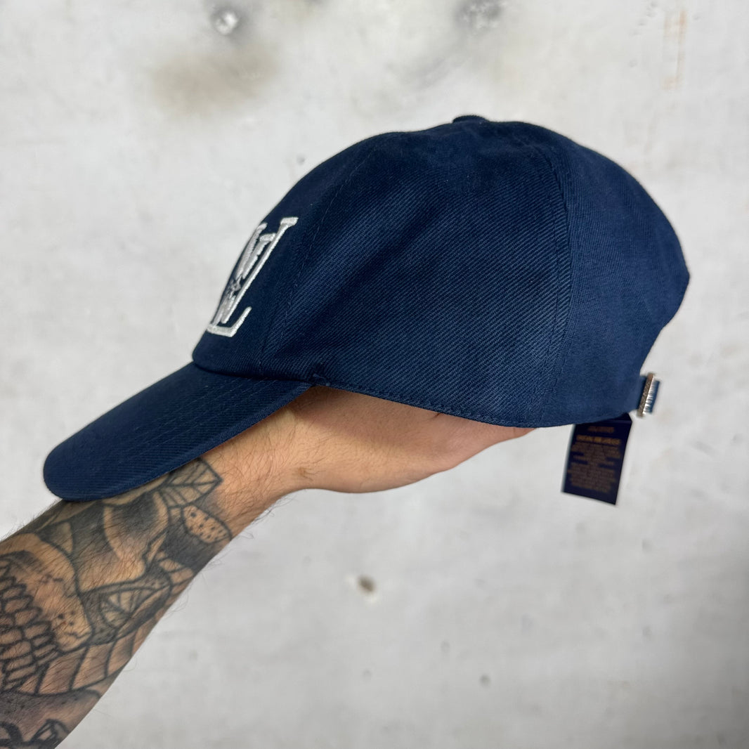 Louis Vuitton Navy Embroidered LV Hat