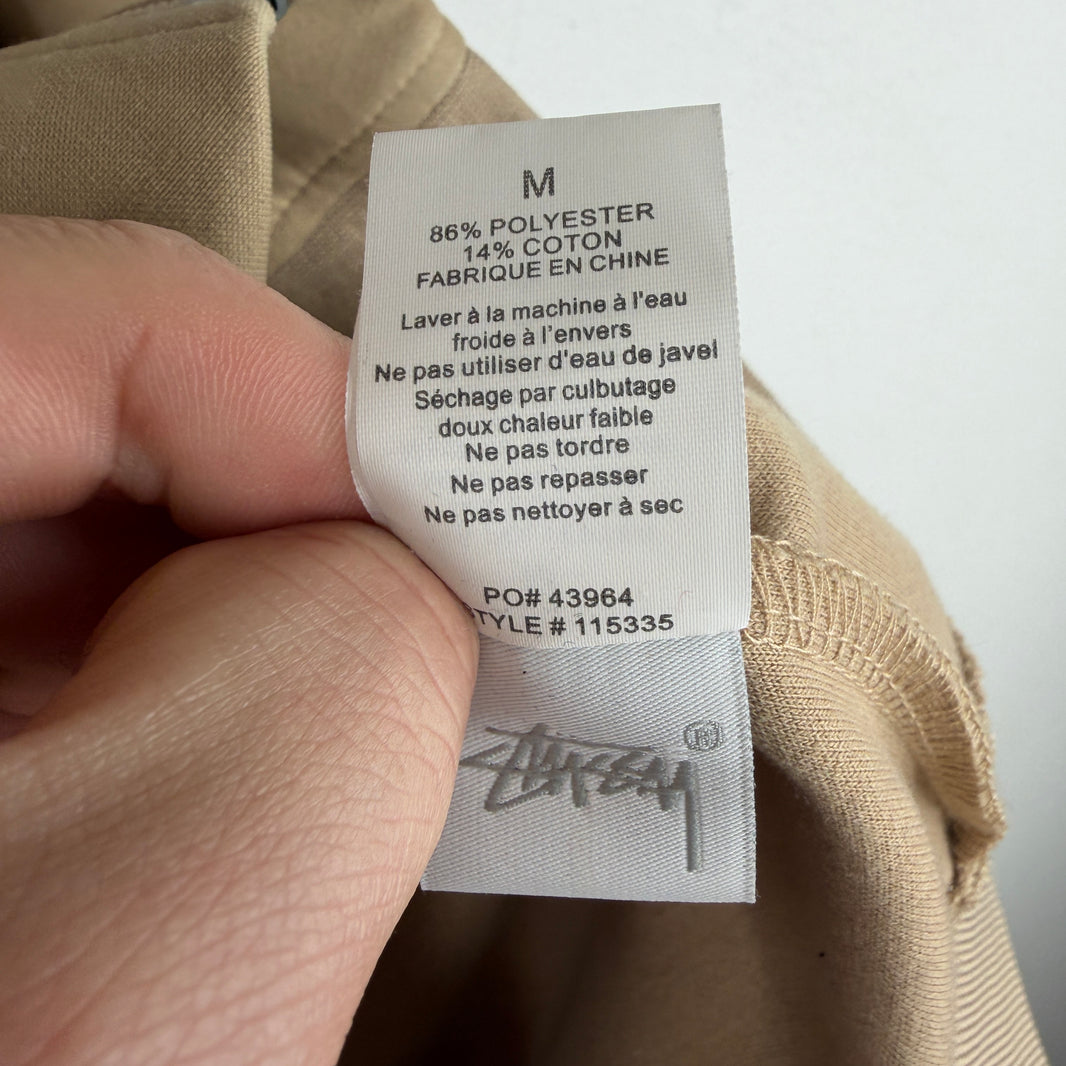 Stussy Beige Track Jacket