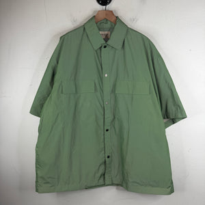 Fear of God Green 3M Reflective Snap Button S/S Shirt