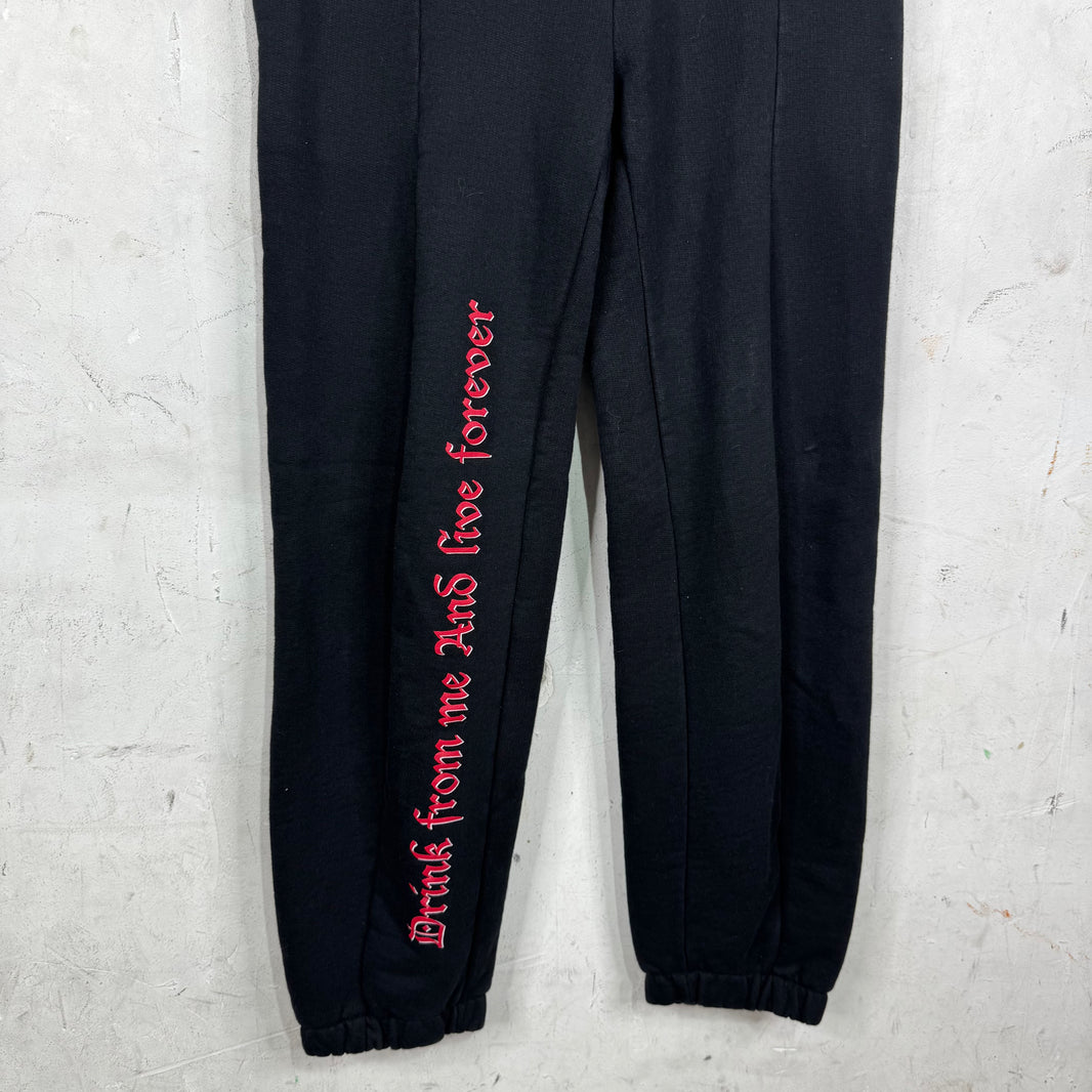 Vetements Drink From Me Sweatpants