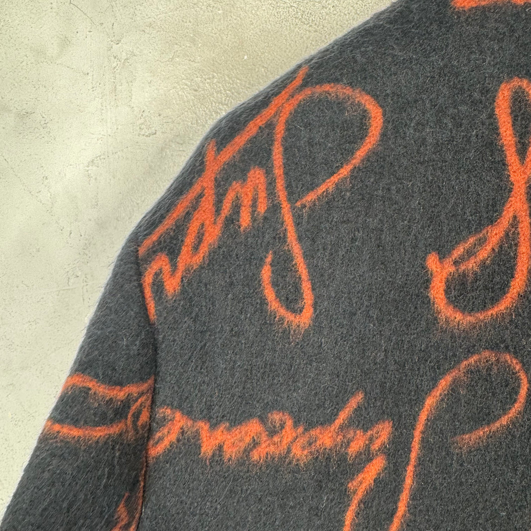 Supreme Script Logo Wool Peacoat