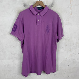 Ralph Lauren Purple Tonal Big Pony Polo
