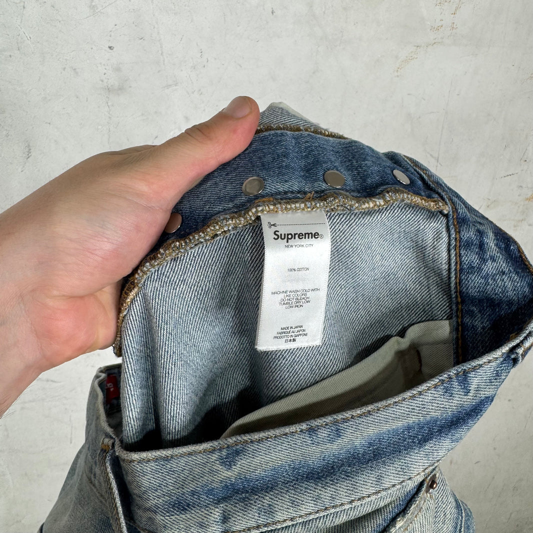 Supreme Light Wash Selvedge Jeans