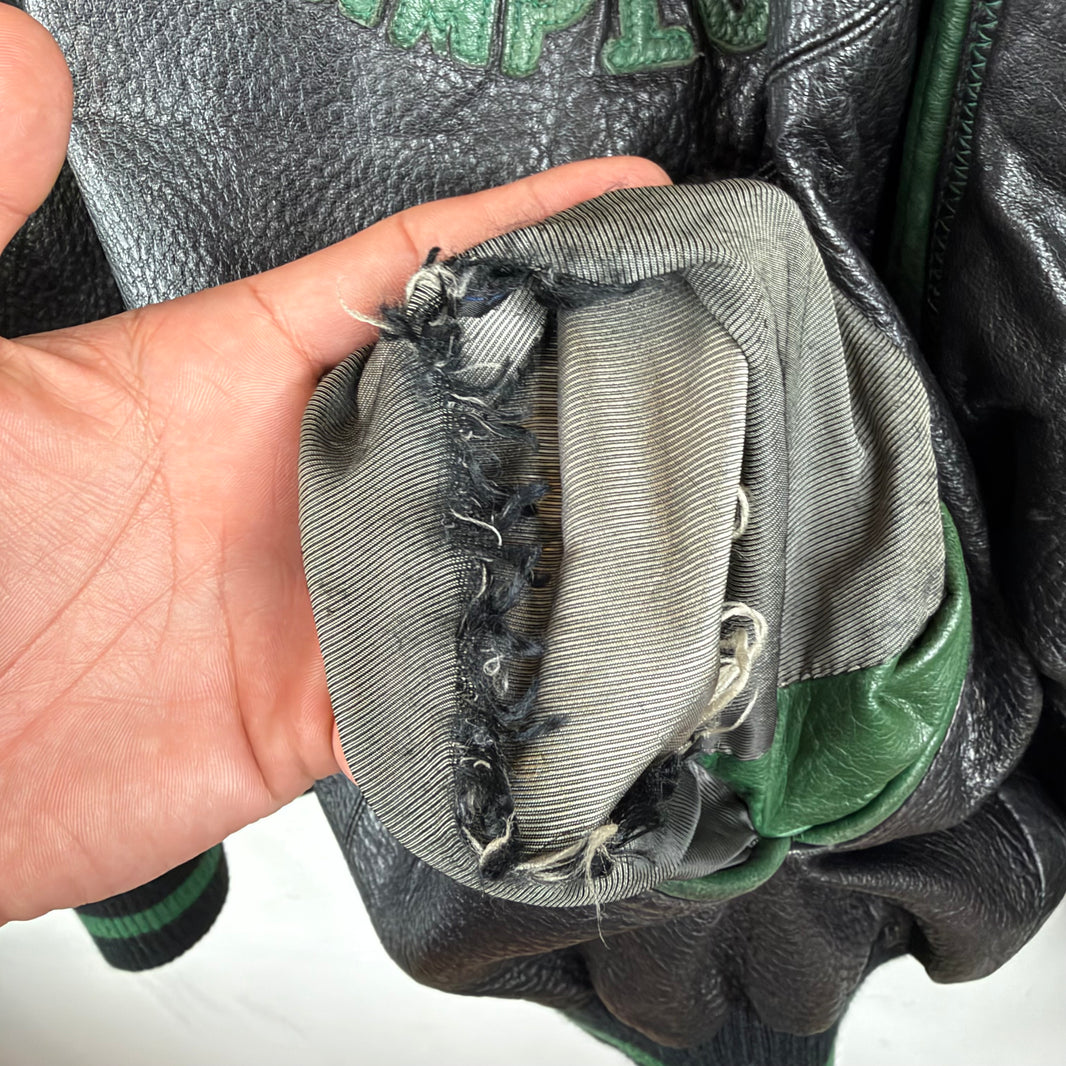 Vintage Pelle Pelle Leather Champions Jacket