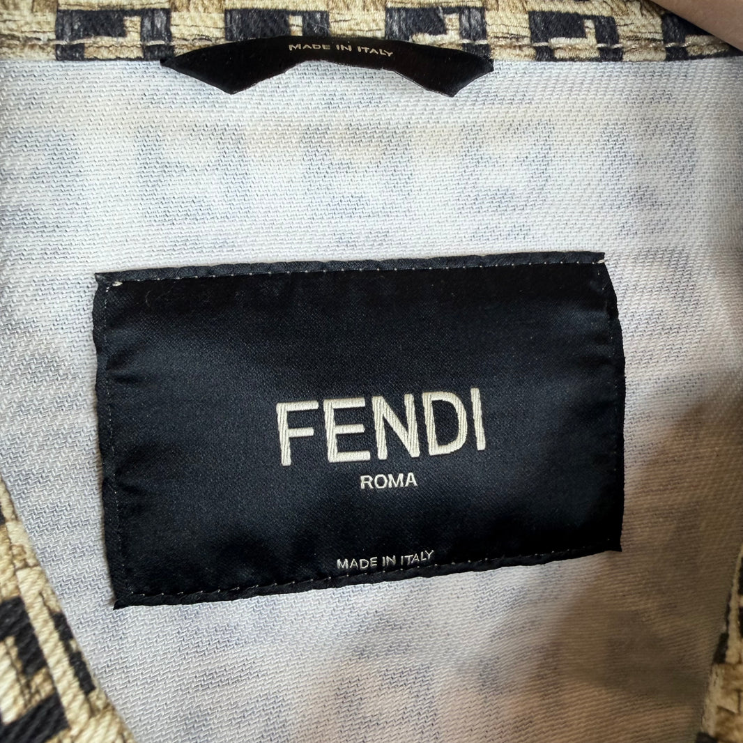Fendi Monogram Trucker Jacket