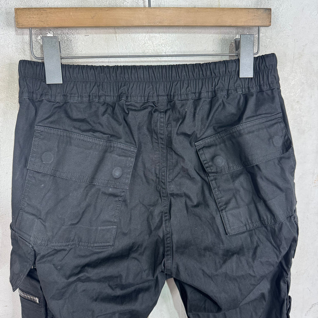 Rick Owens Canvas Zippered Jogger Pants
