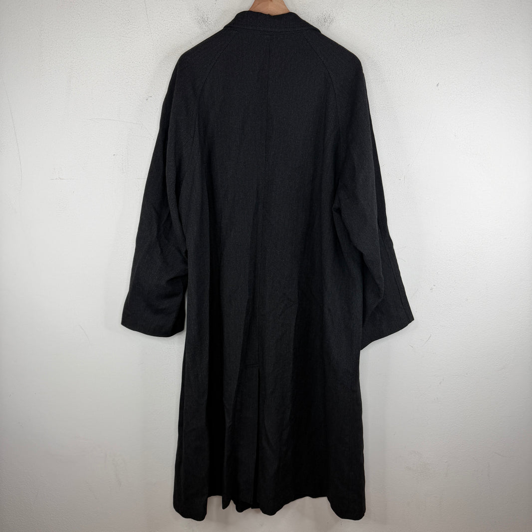 Yohji Y's For Men Wool Trench Coat