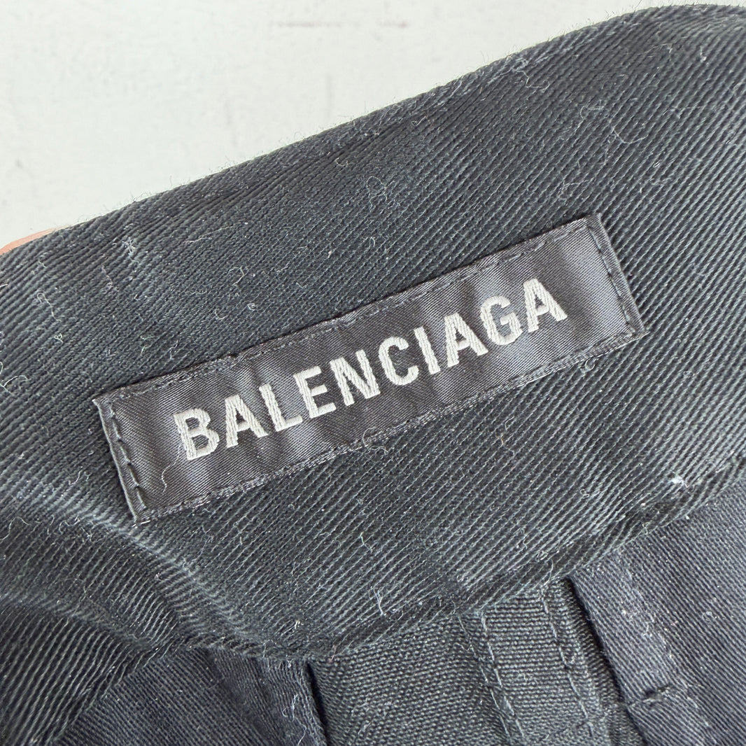 Balenciaga Flared Black Trousers