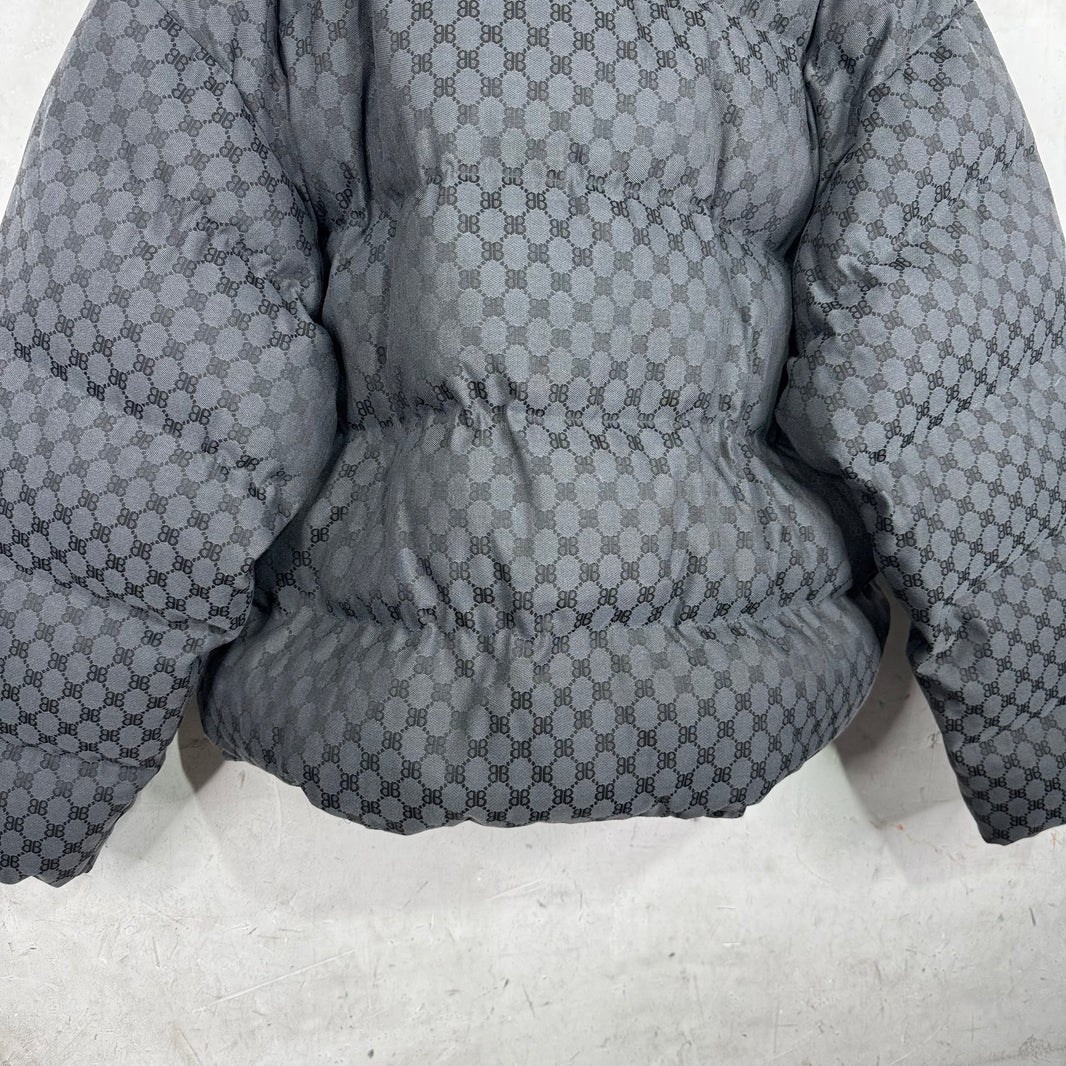 Balenciaga Hacker Project Monogram Puffer Jacket