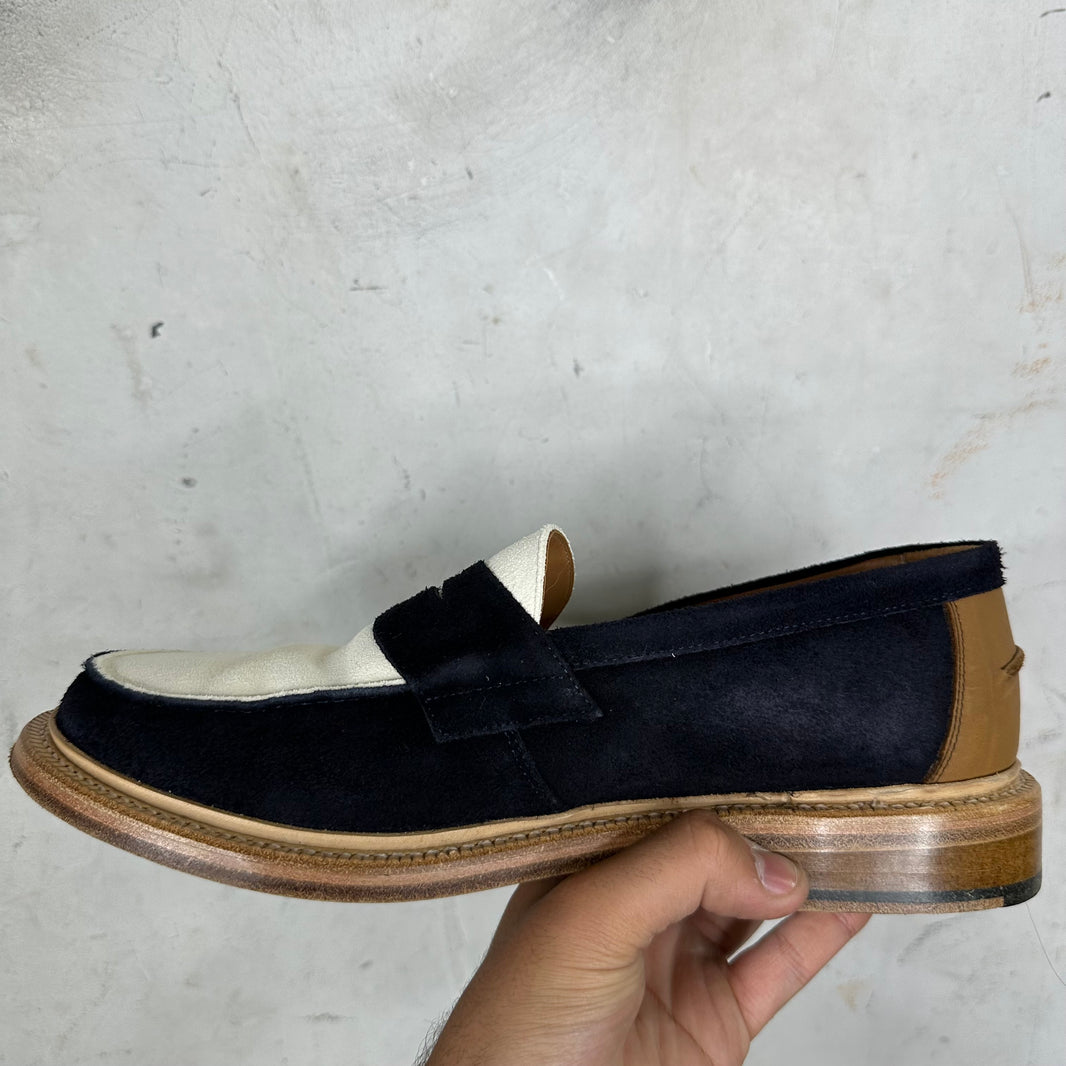 Blackstock & Weber Suede Penny Loafers
