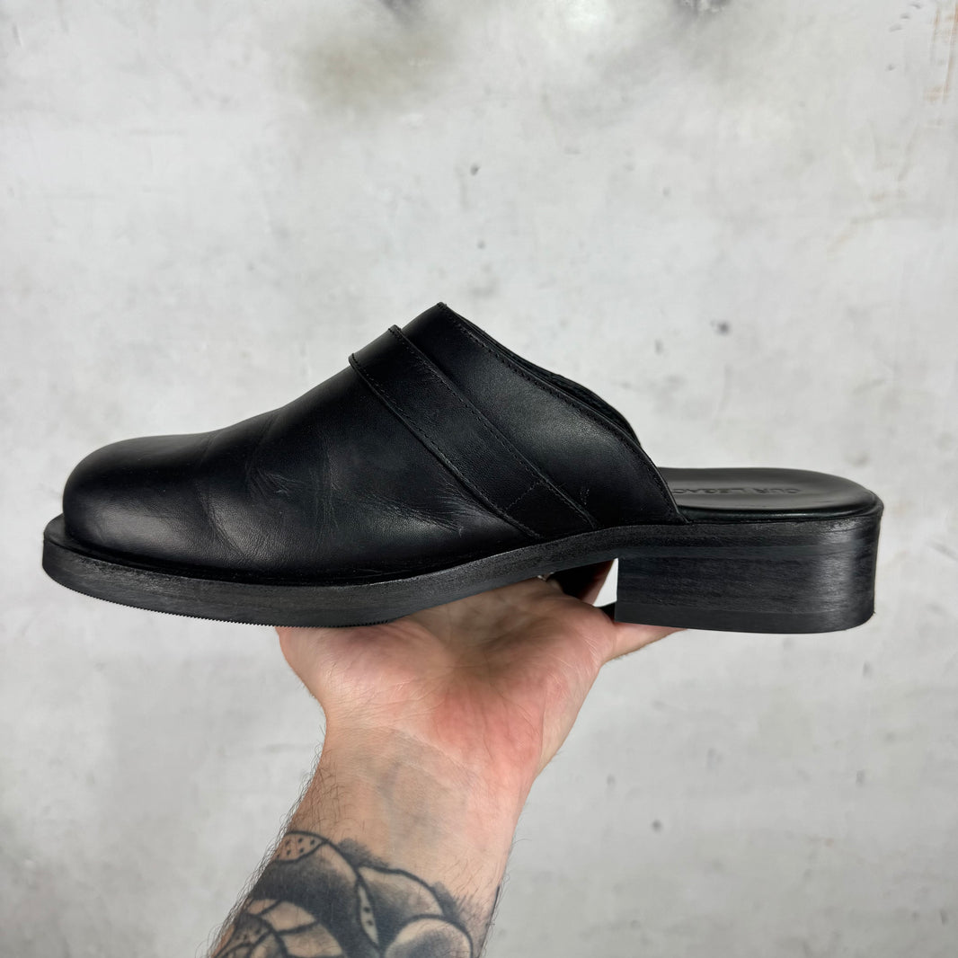 Our Legacy Black Camion Mules