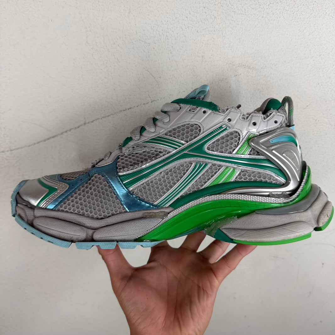 Balenciaga Gray/Green Runners