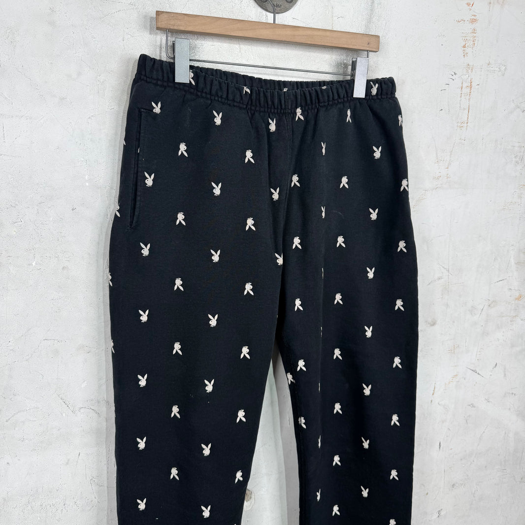 Supreme x Playboy Sweatpants Black