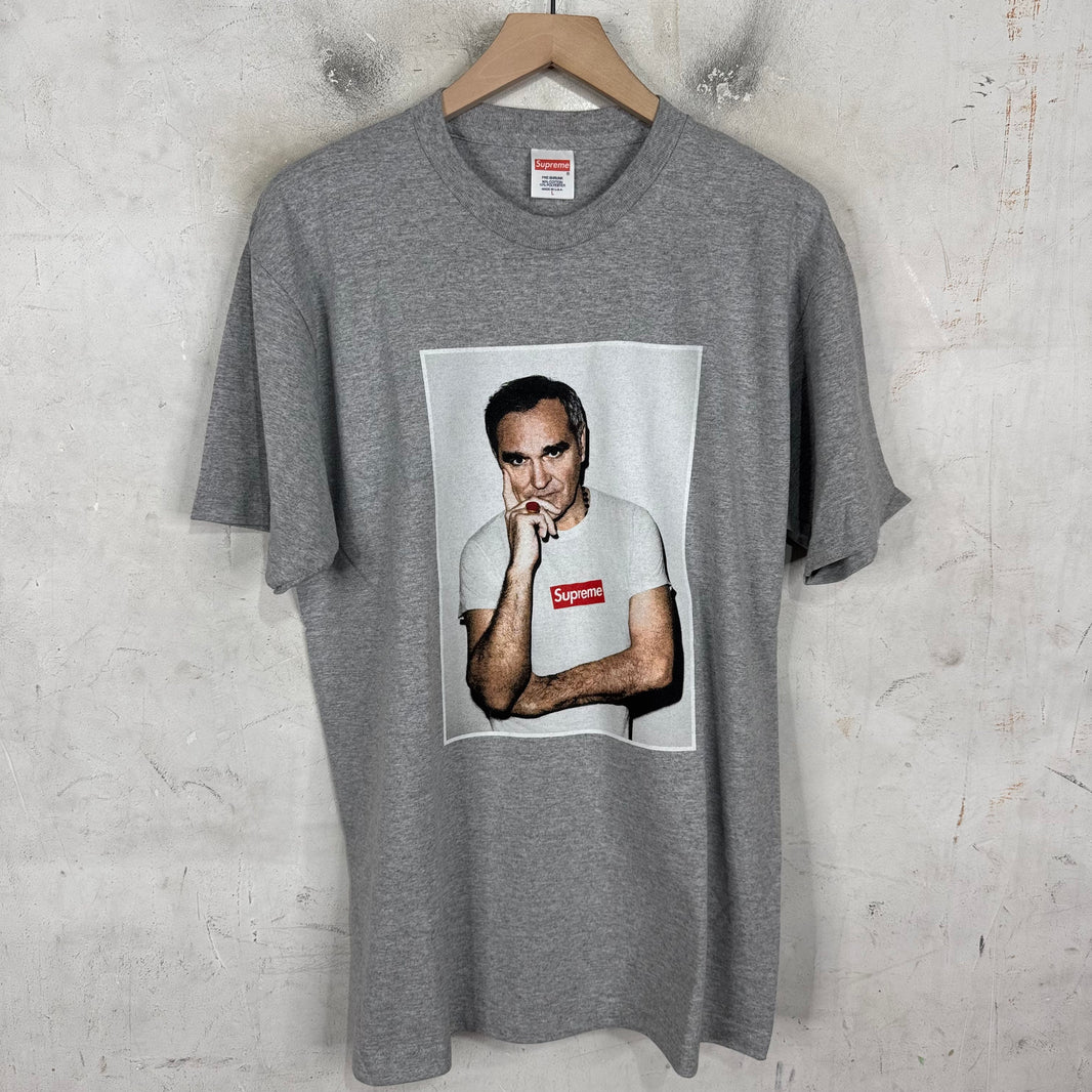 Supreme Grey Morrisey Test Print Sample T-Shirt