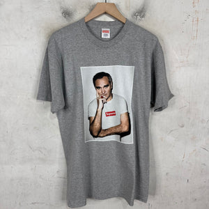 Supreme Grey Morrisey Test Print Sample T-Shirt
