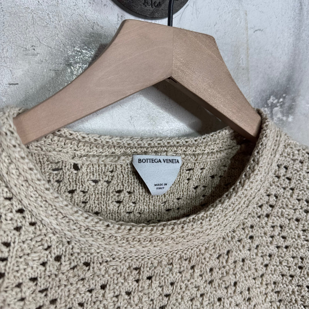 Bottega Veneta Crochet Knit T-Shirt