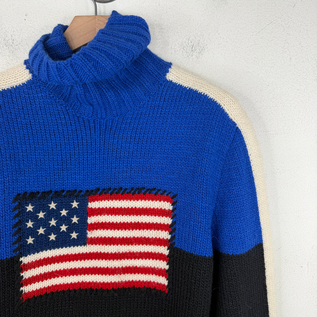 Ralph Lauren Polo Flag Knit Sweater