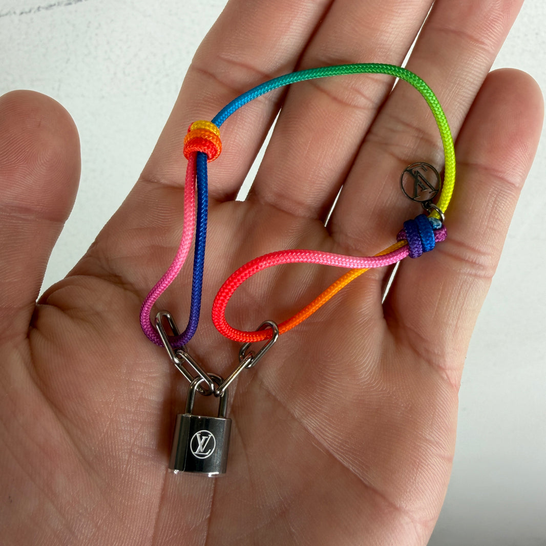 Louis Vuitton Small Multicolor Lock Bracelet
