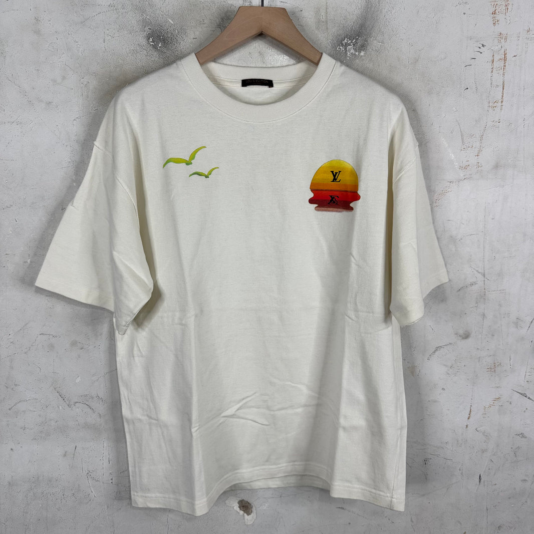 Louis Vuitton Sunset Logo T-Shirt
