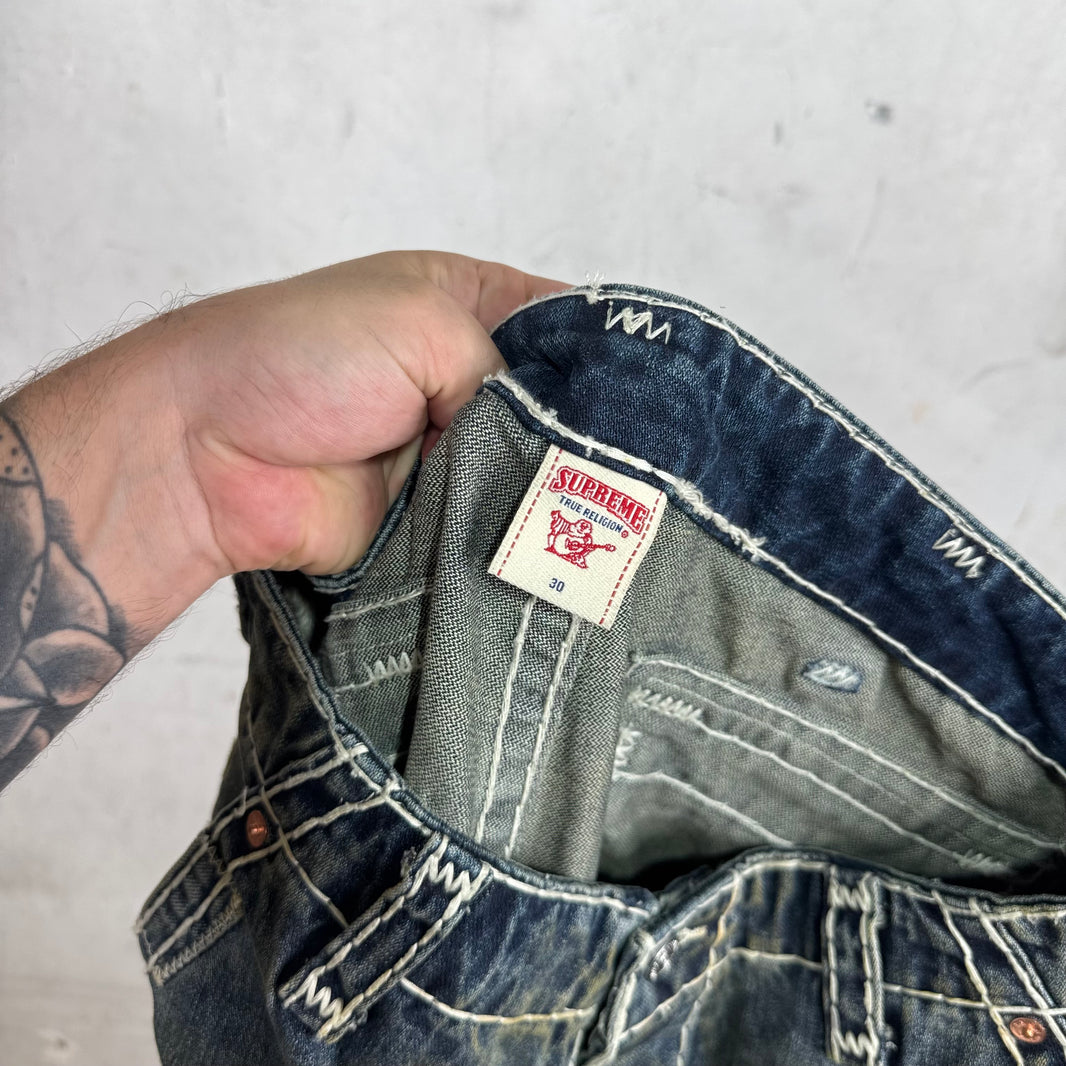 Supreme x True Religion Patchwork Cargo Jeans