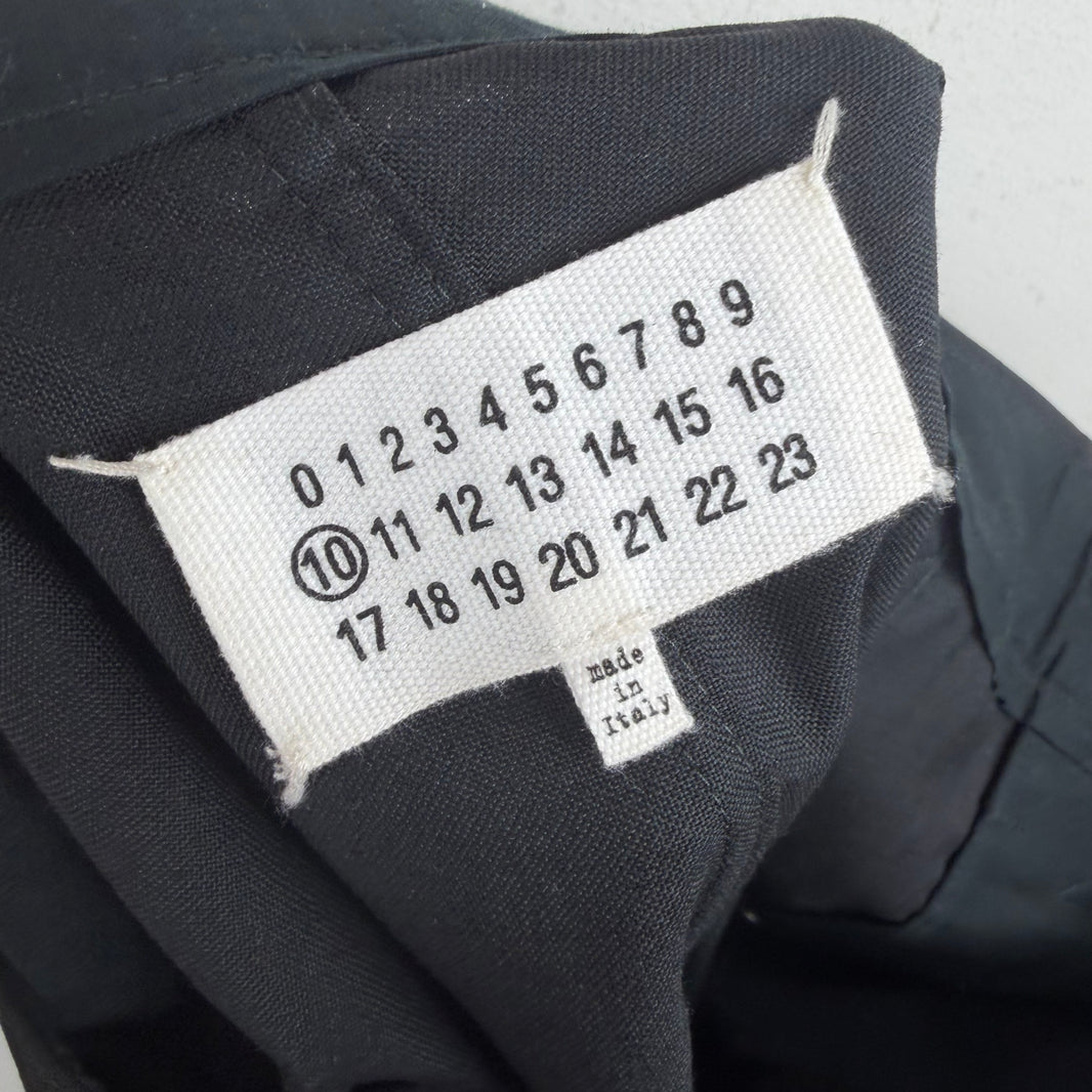 Margiela D Ring Pleated Trouser Shorts