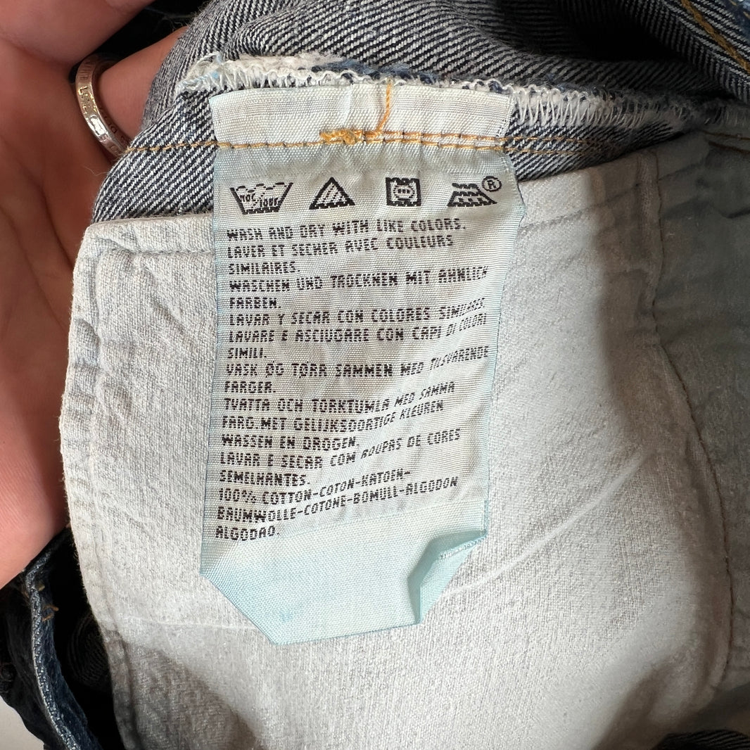 Vintage Levi's LVC 201xx Selvedge Buckleback Jeans
