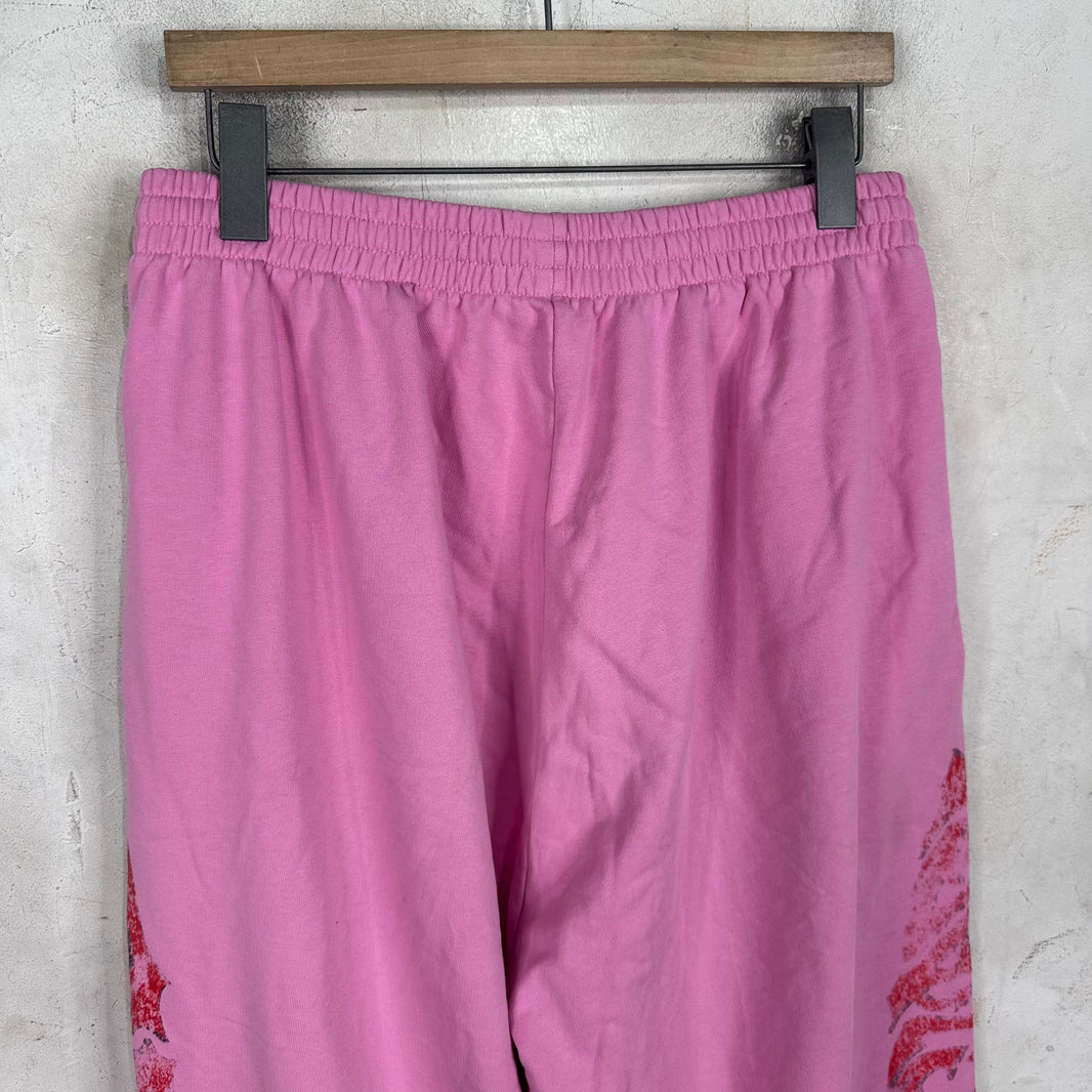 Balenciaga Pink Offshore Sweatpants