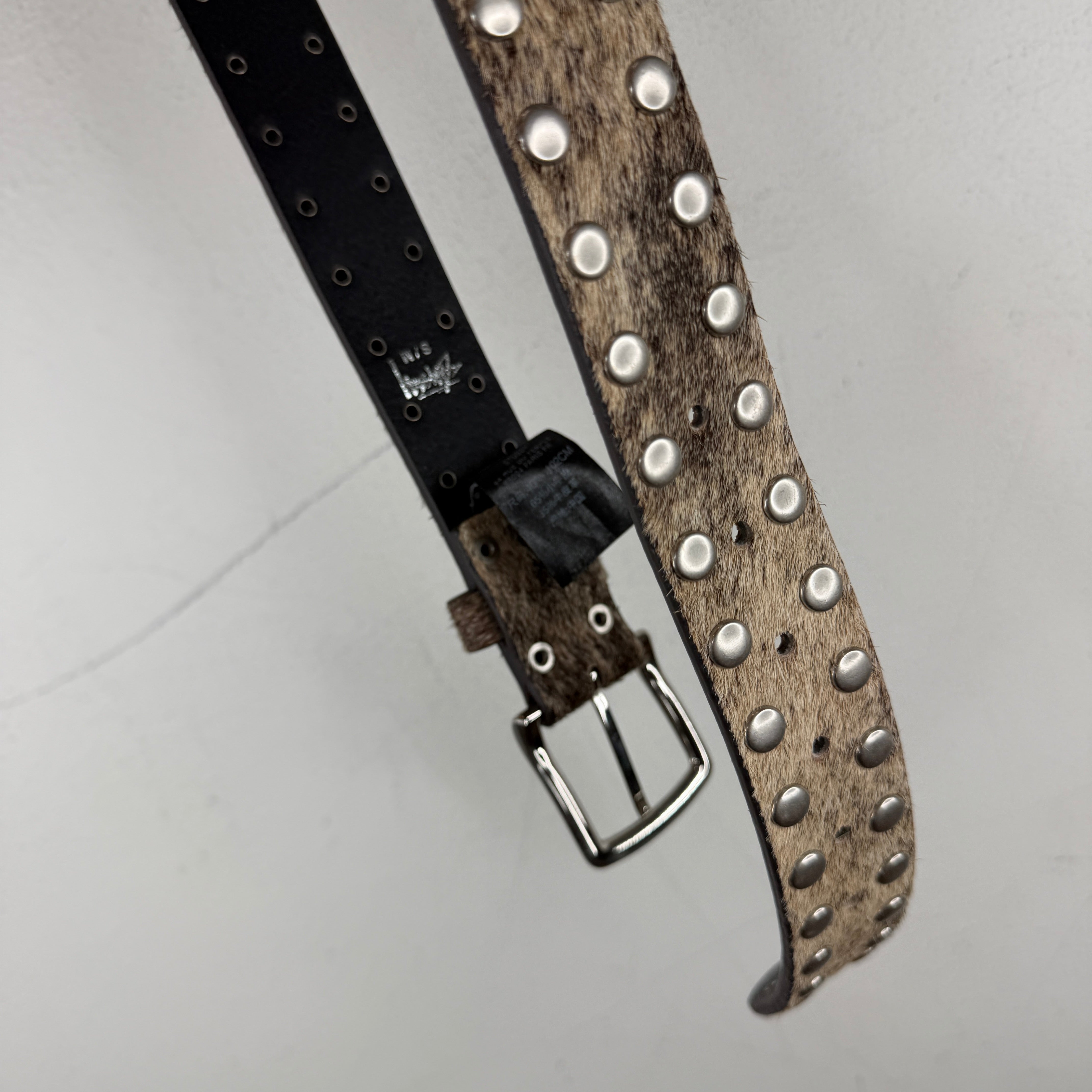 Stussy Fur Studded Belt – www.Lukes.store
