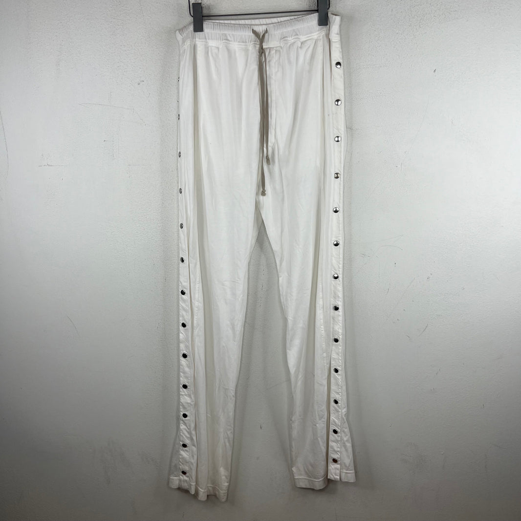 DRKSHDW White Thin Cotton Pusher Pants