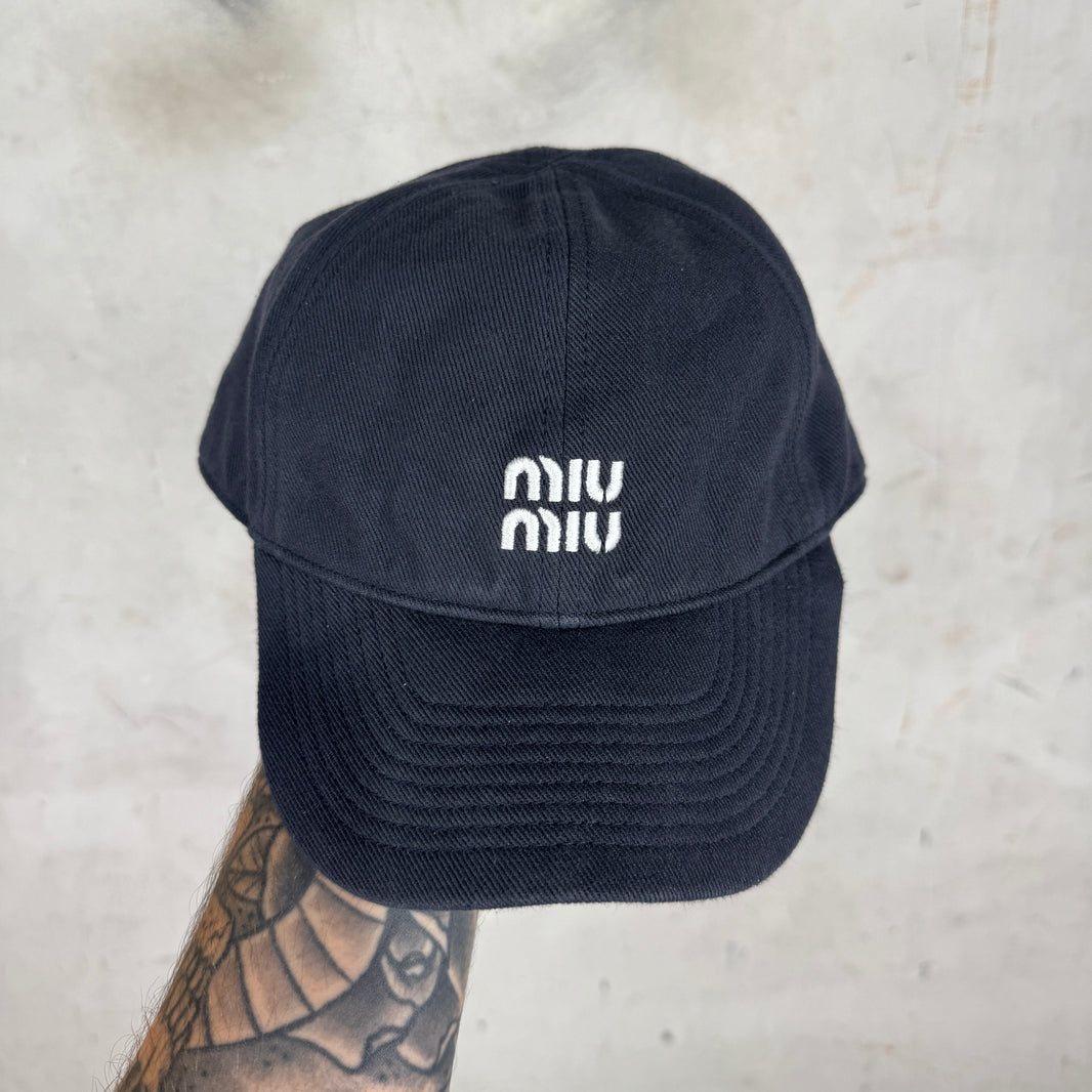 Miu Miu Floppy Elastic Back Hat