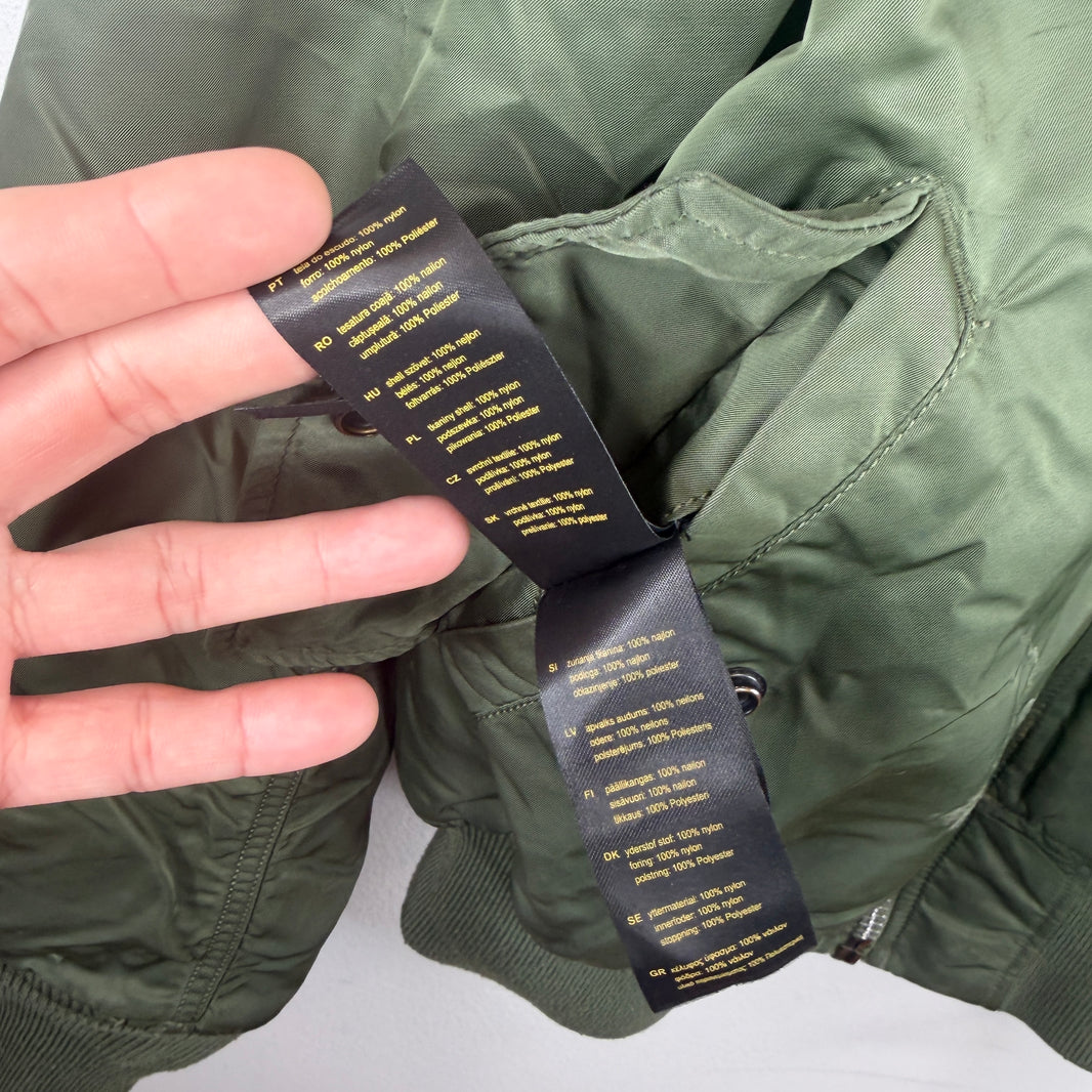 Alyx Alpha Industries Green Bomber Jacket