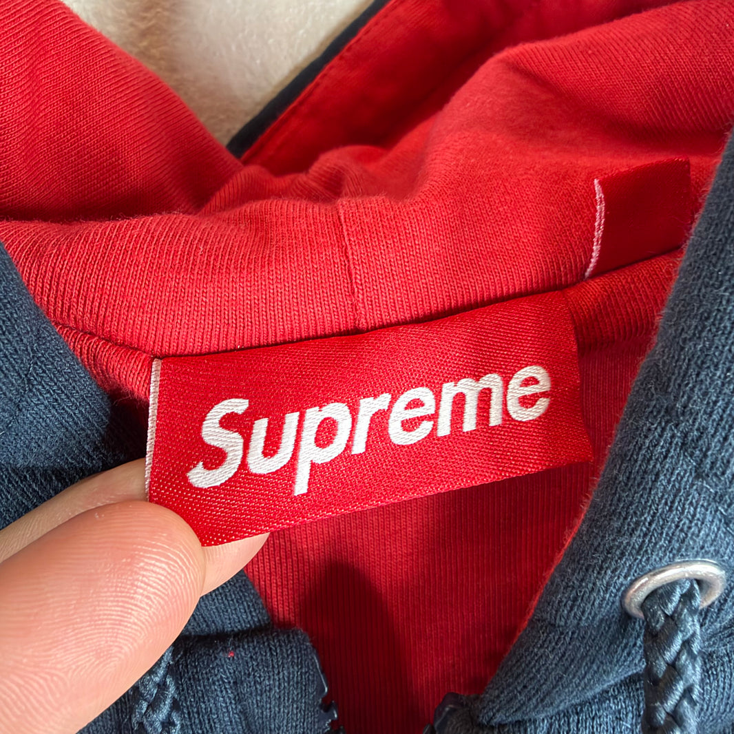 Supreme Quilted Hooded Zip Jacket