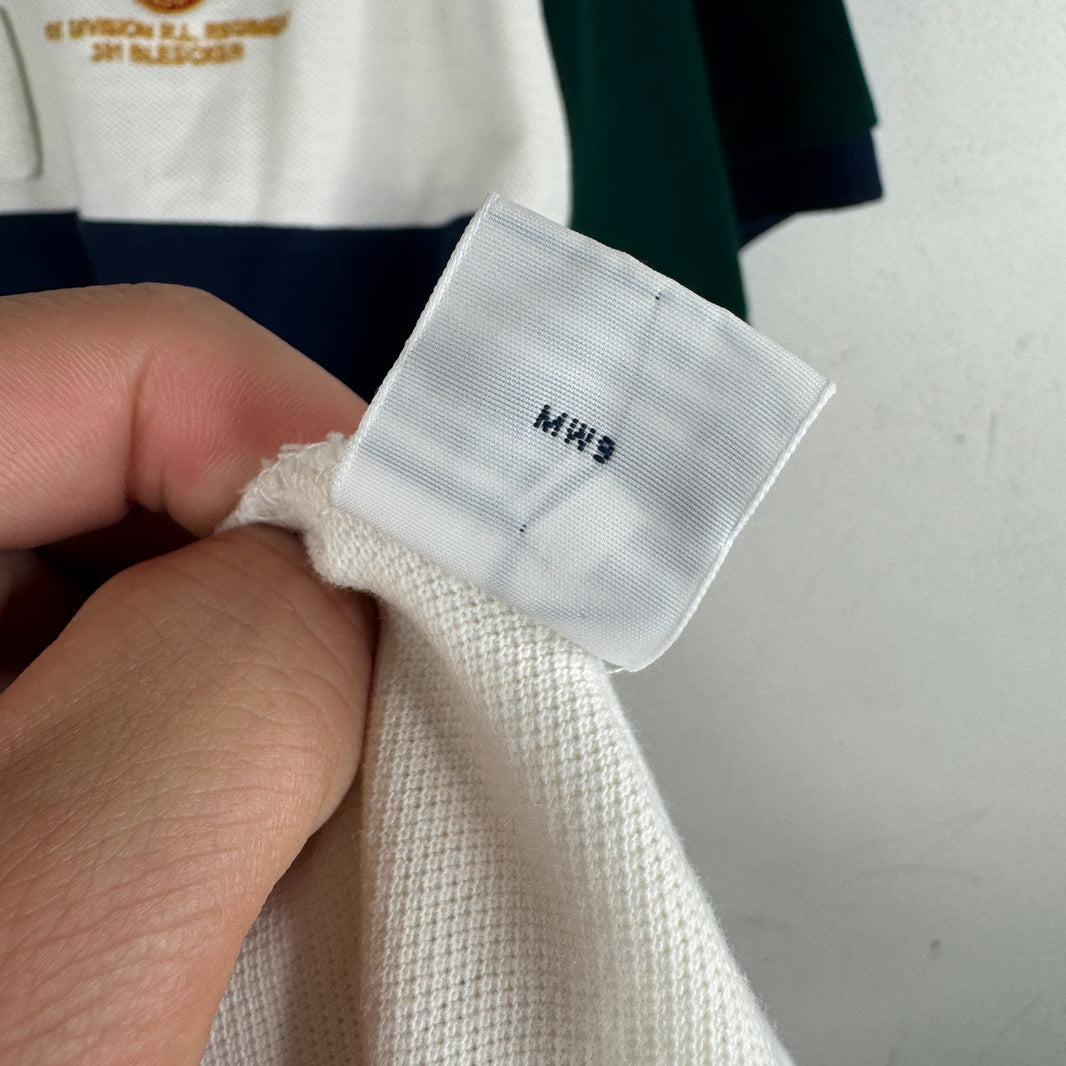 Ralph Lauren White Stripe Polo Shirt