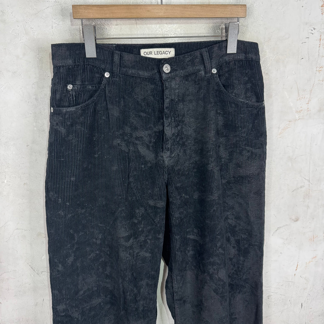Our Legacy Corduroy DIstressed Waxed Vast Cut Pants