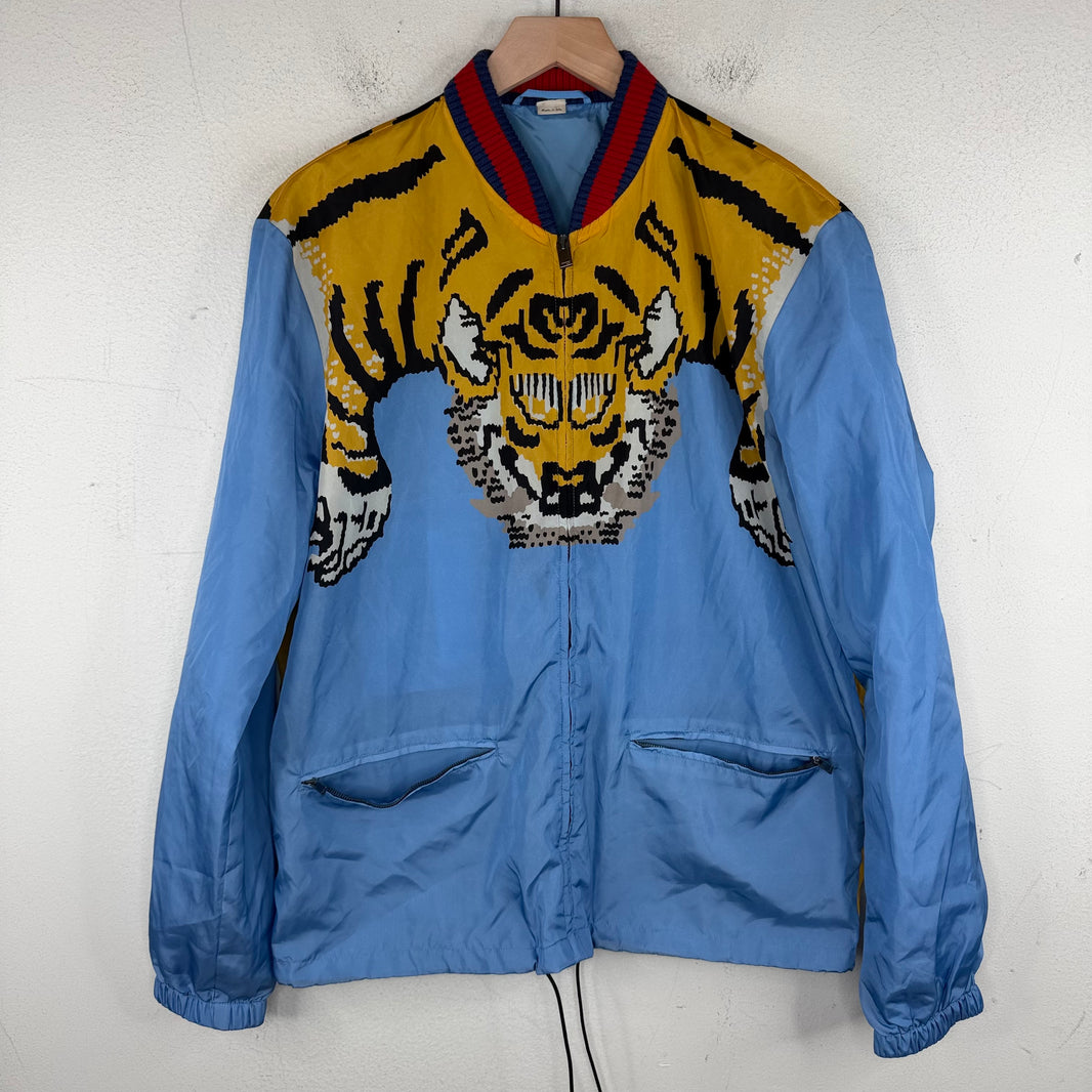 Gucci Printed Tiger Bomber Jacket