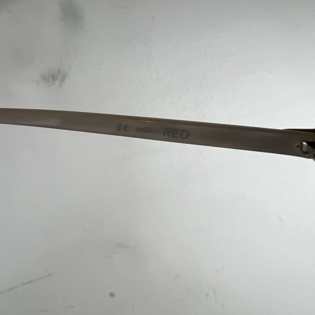 Chrome Hearts Red Sunglasses