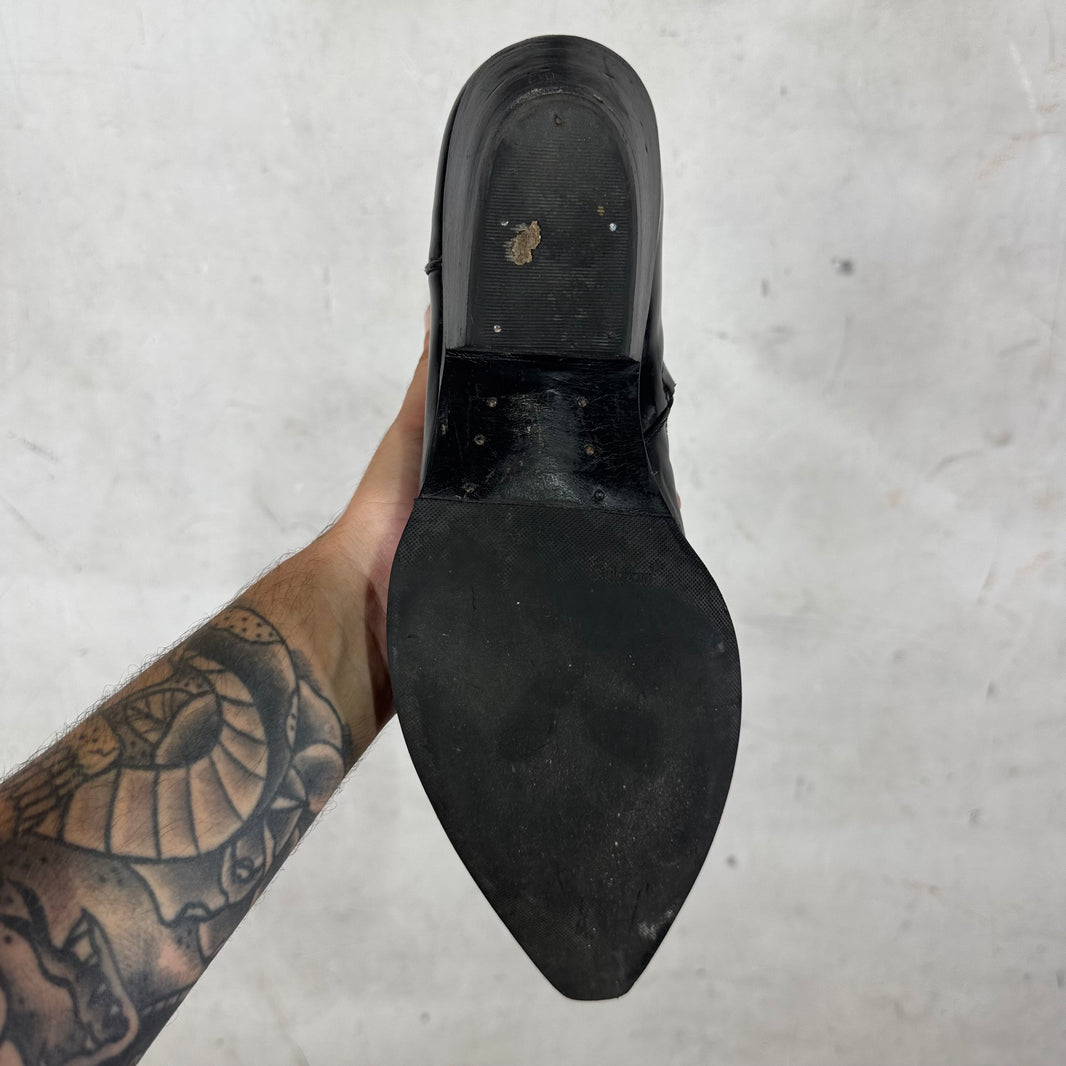 Saint Laurent Leather Western Boots